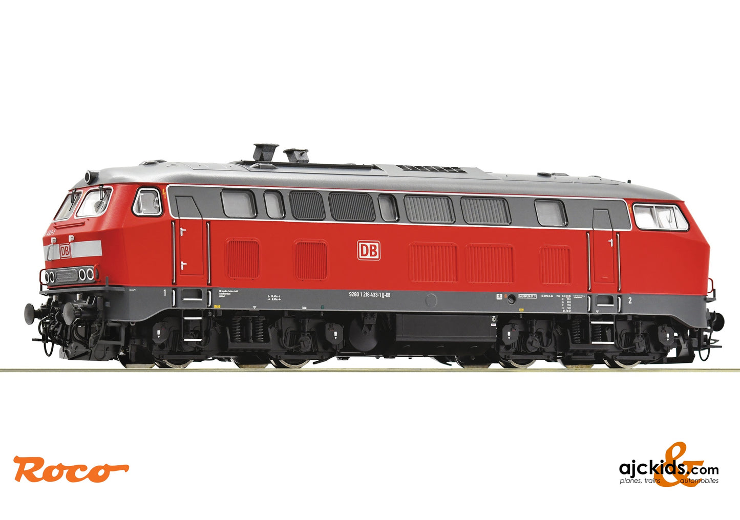 Roco 70767 - Diesel locomotive 218 433-1, DB AG at Ajckids.com