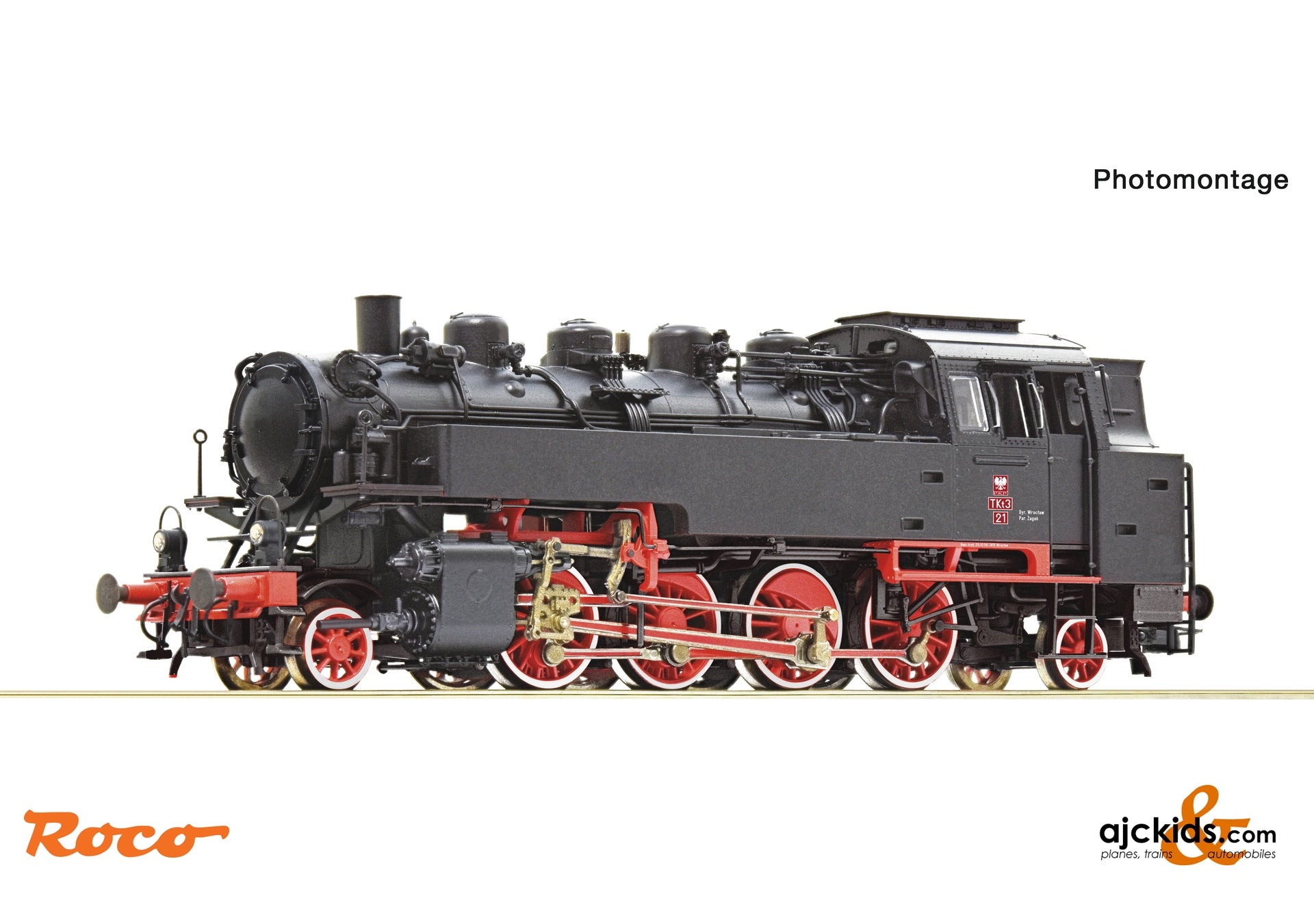 Roco 7100002 - Steam locomotive TKt3, PKP at Ajckids.com