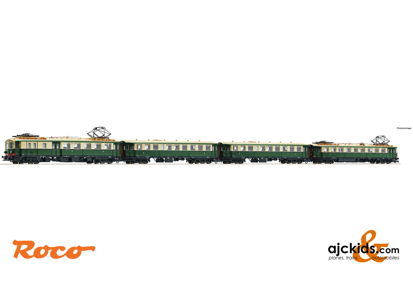 Roco 72064 - Electric multiple unit „Blokkendoos"