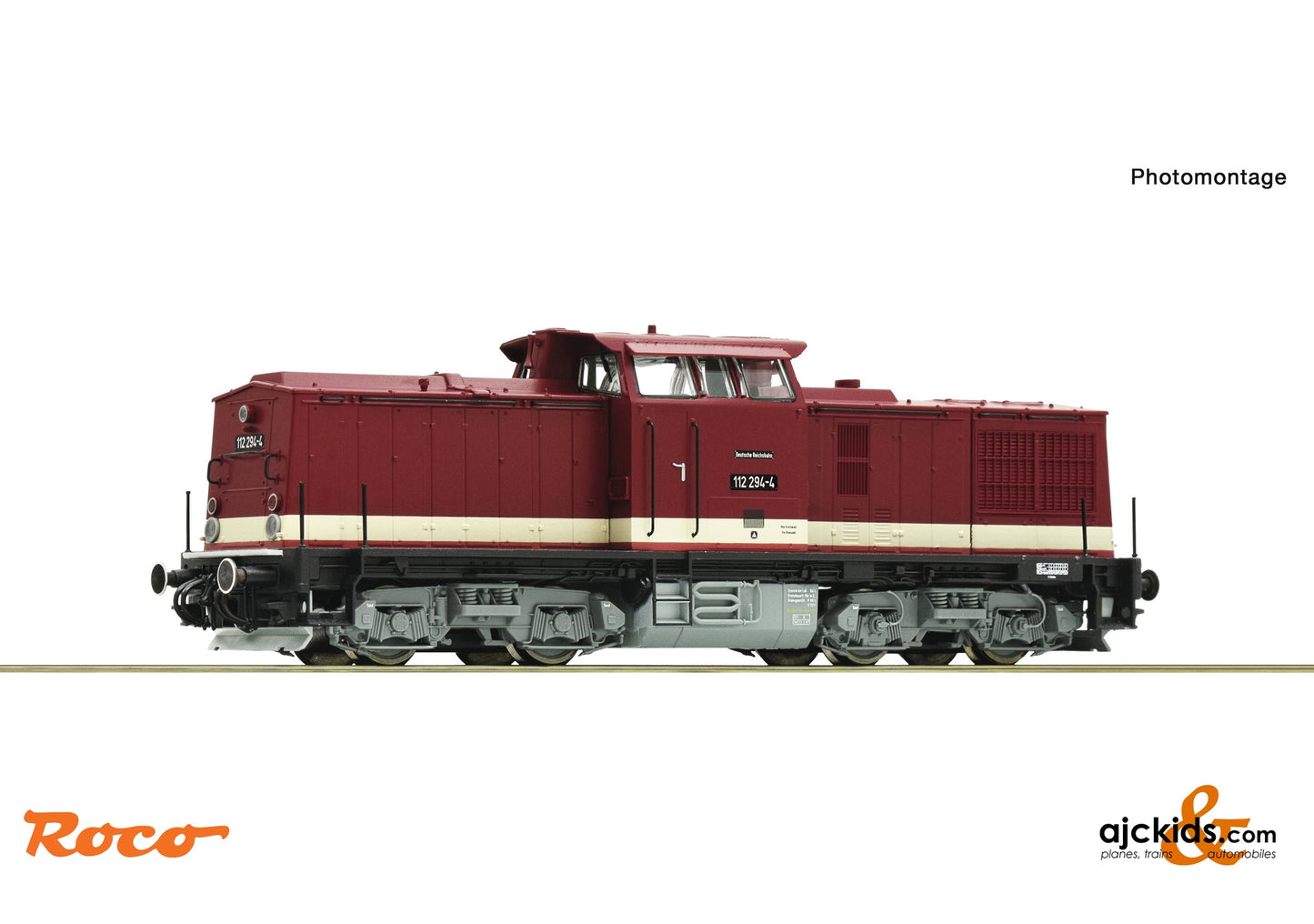 Roco 7300011 - Diesel locomotive 112 294-4 DR at Ajckids.com