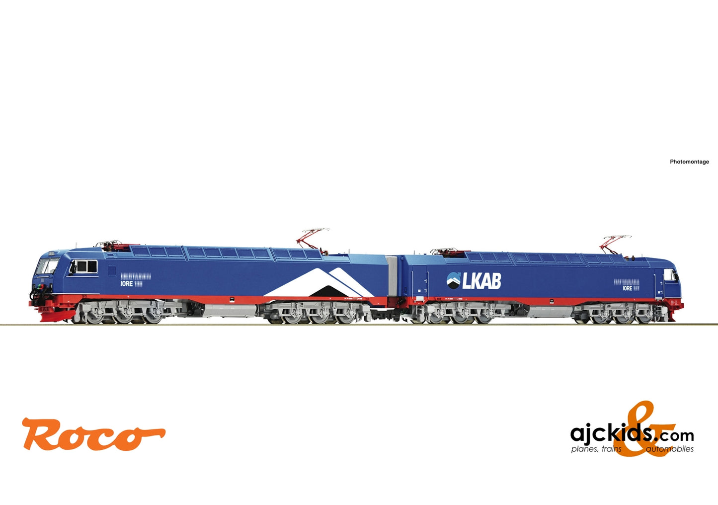 Roco 73459 - Electric double locomotive IORE