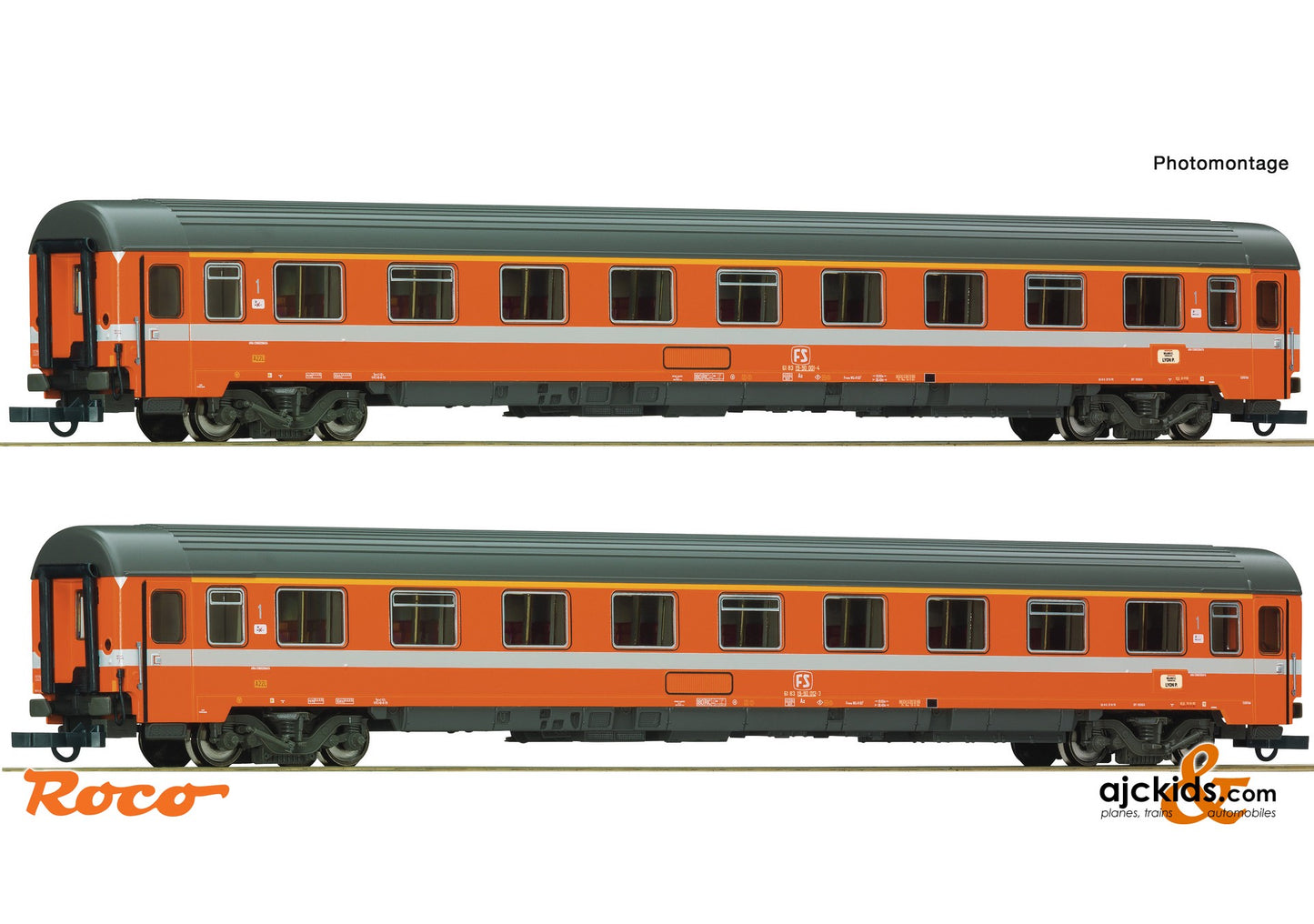 Roco 74033 -2 piece set (2): EC “Mont Cenis”, FS