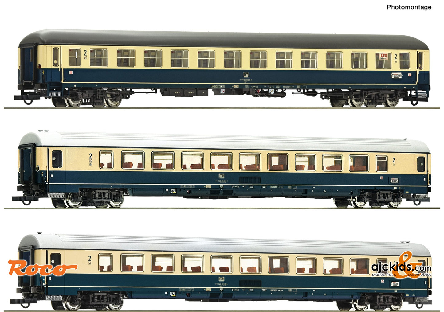 Roco 74035 -3 piece set (2): EC 24 “Erasmus”, DB