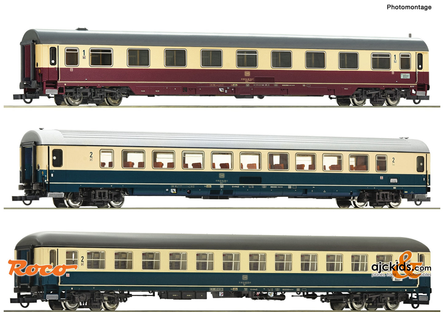 Roco 74036 -3 piece set (3): EC 24 “Erasmus”, DB