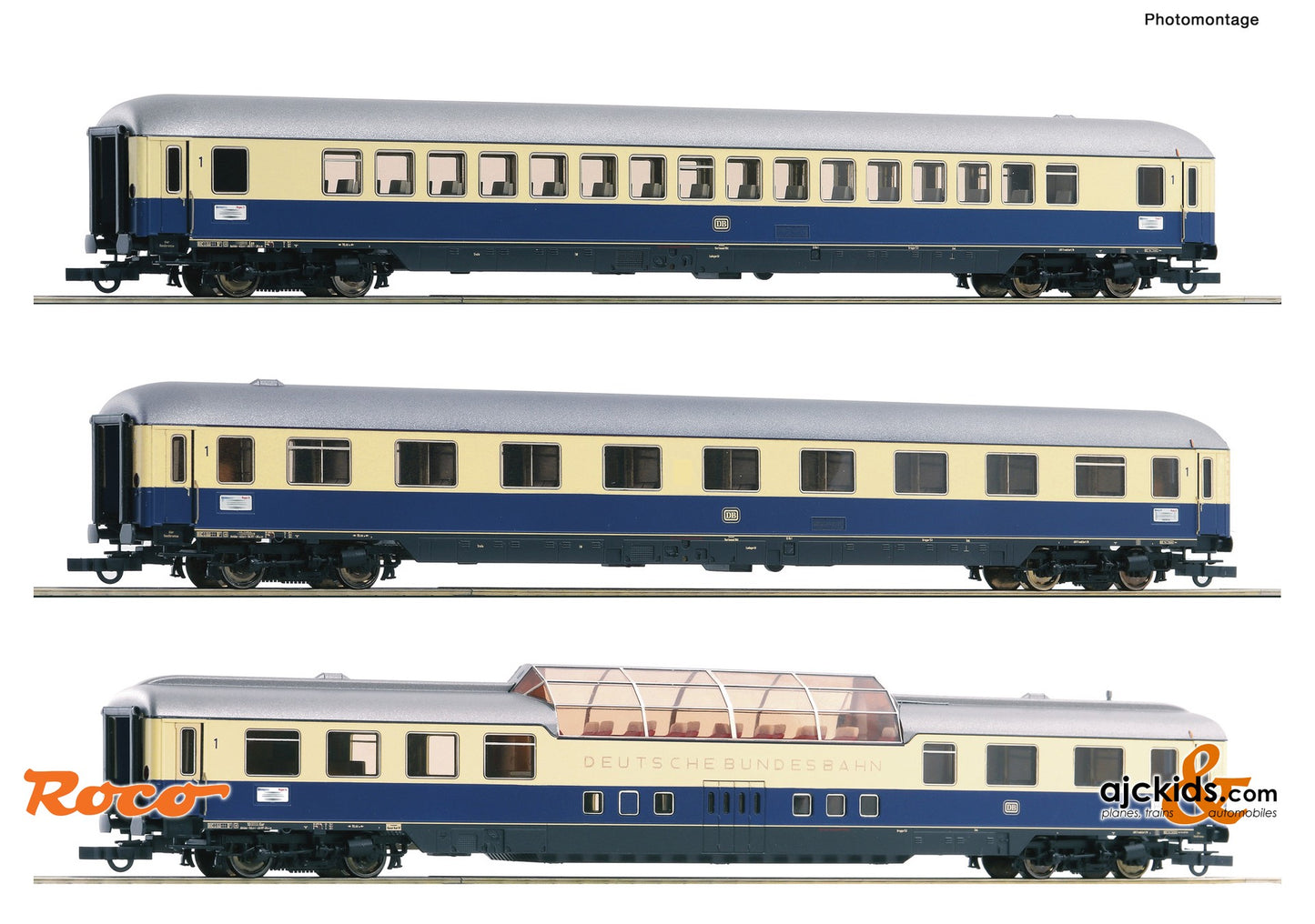 Roco 74048 -3 piece set (1): F 21 "Rheinpfeil", DB