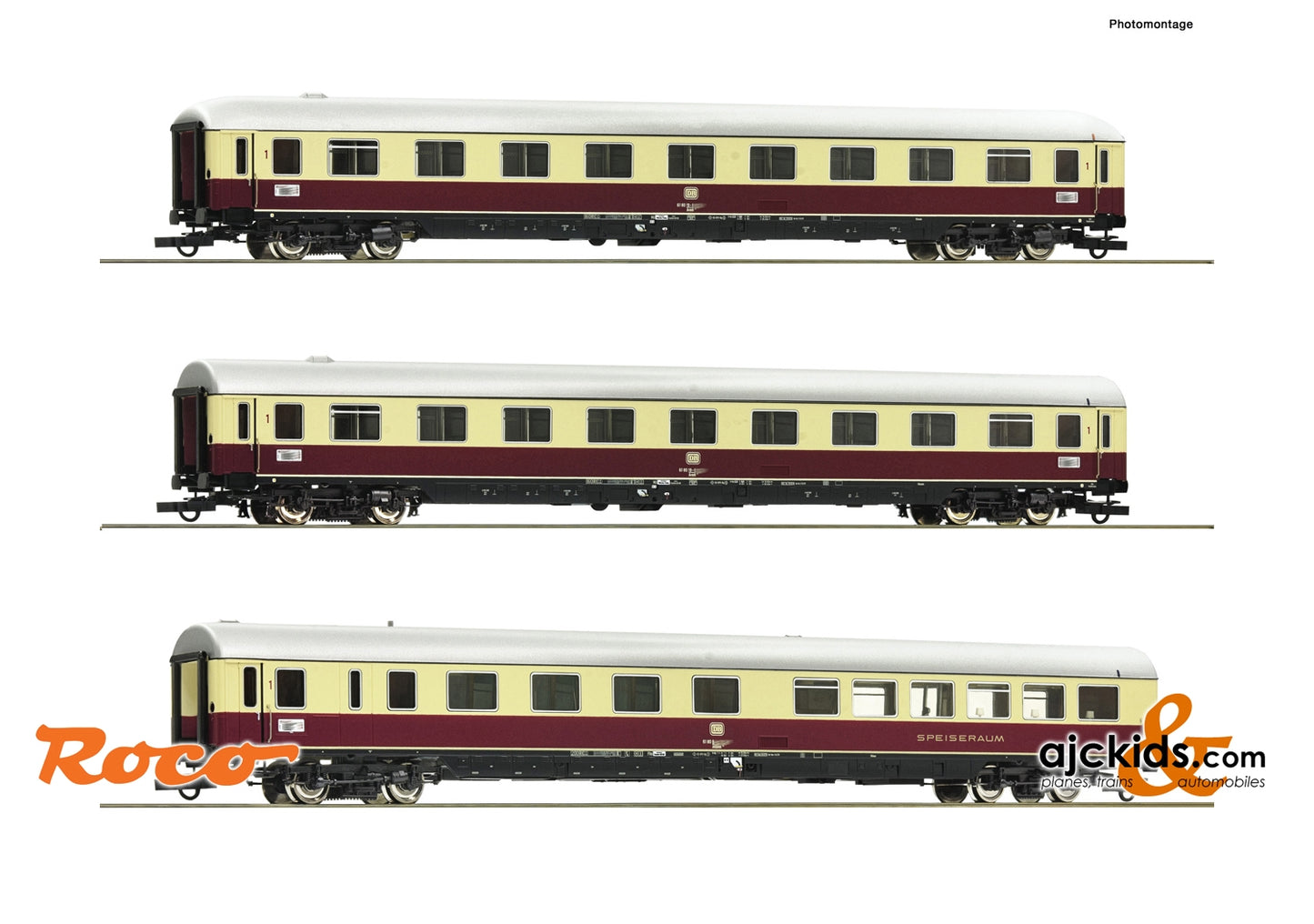 Roco 74072 - 3 piece set 1: TEE 74/75 “Roland”