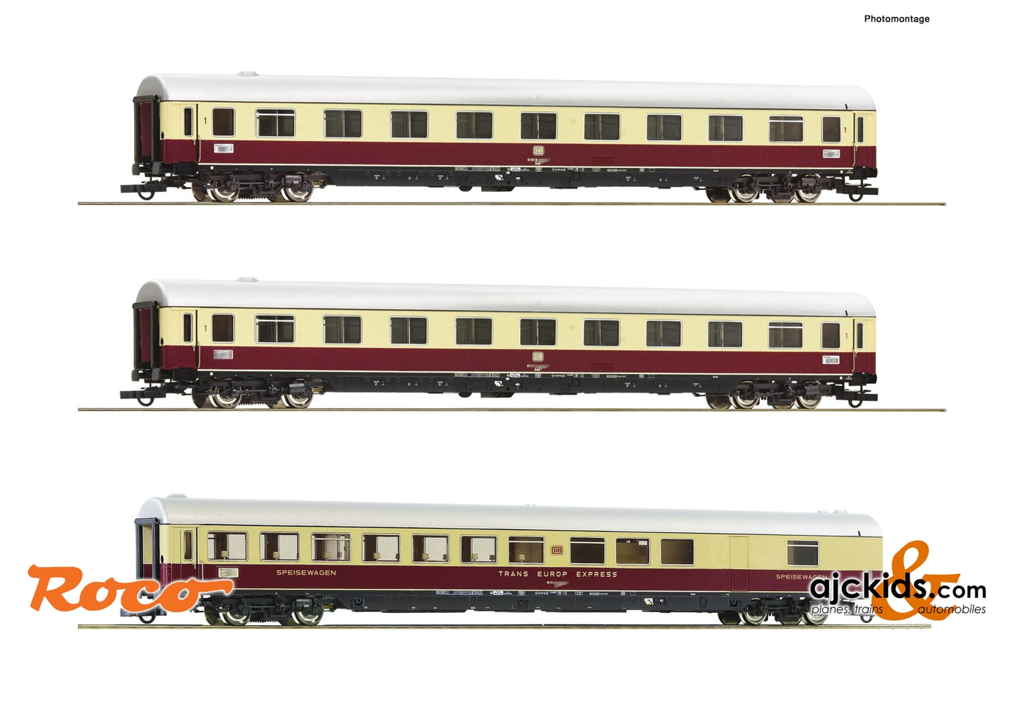 Roco 74073 - 3 piece set 2: TEE 74/75 “Roland”