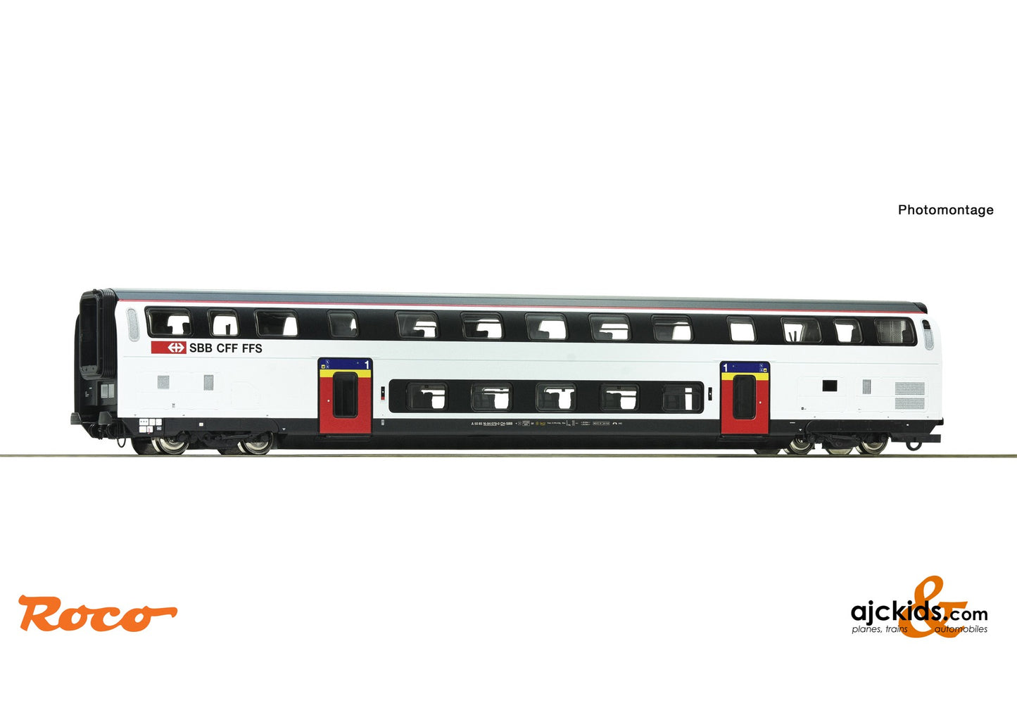 Roco 74713 -1st class double deck coach, SBB