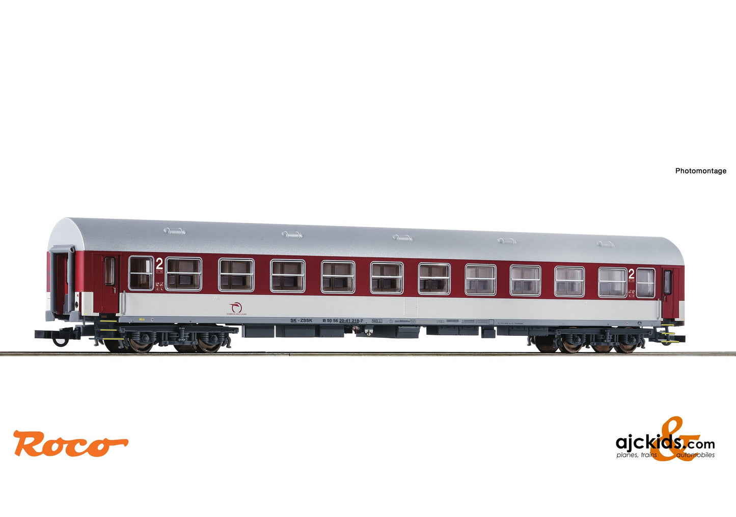 Roco 74781 -2nd class coach, ZSSK