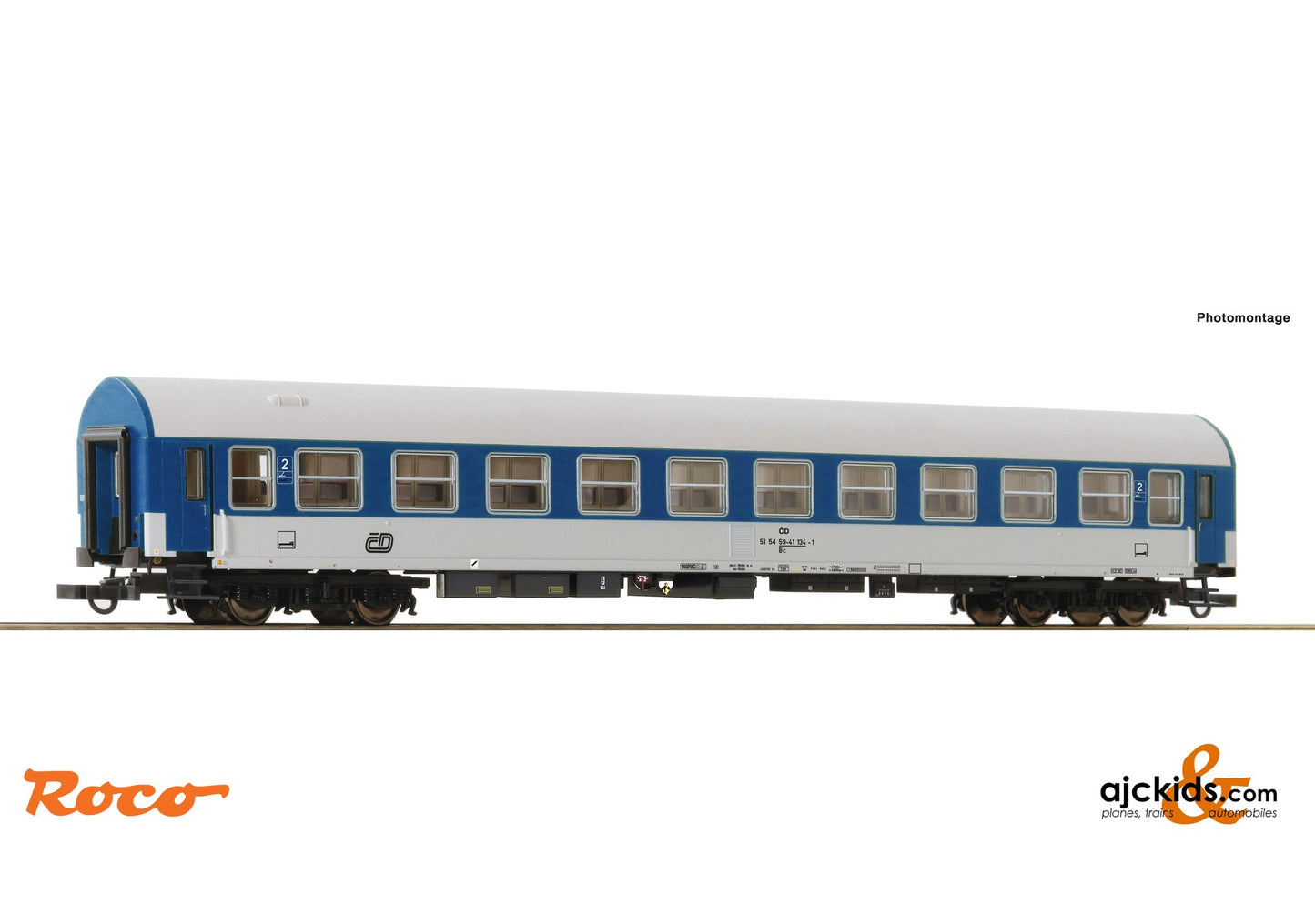 Roco 74787 -Couchette coach, CD