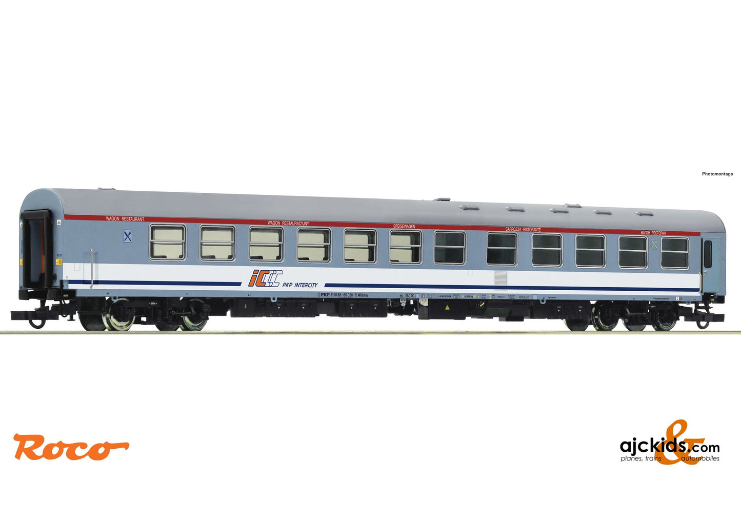 Roco 74823 -Dining car, PKP IC