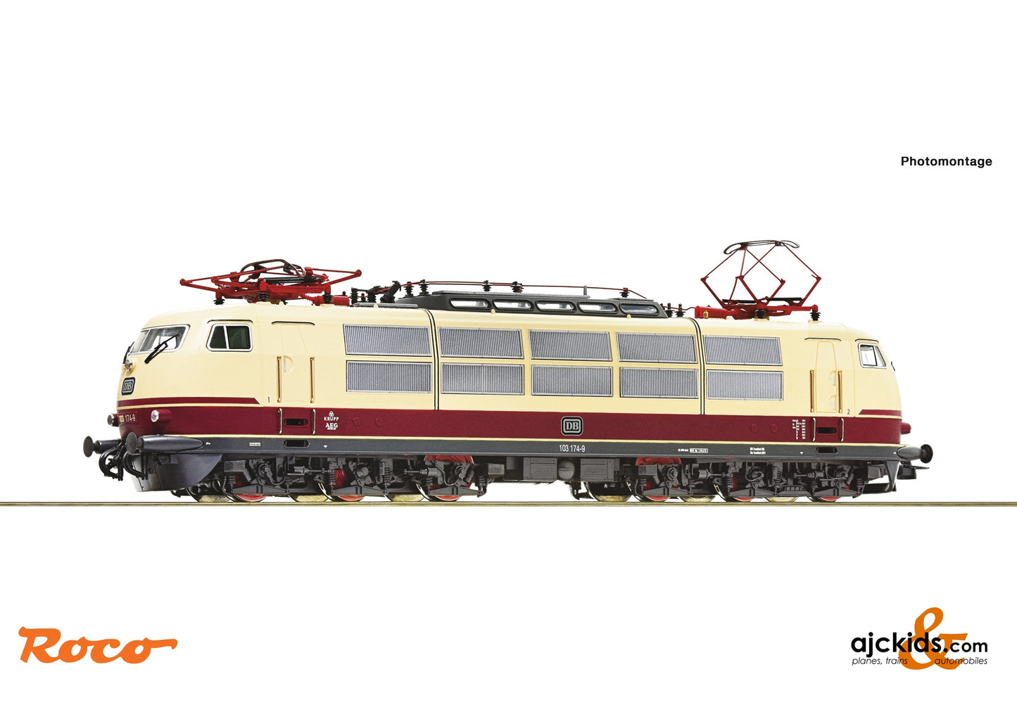 Roco 7500001 - Electric locomotive 103 174-9 DB at Ajckids.com
