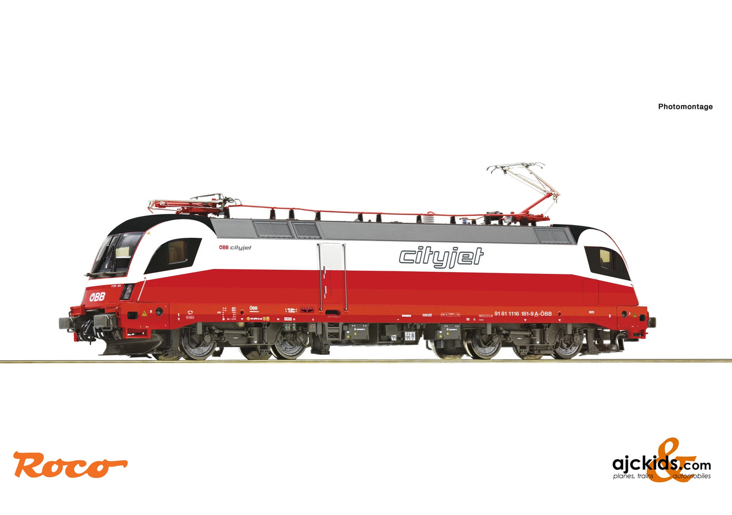 Roco 7500024 - Electric locomotive 1116 181-9 ÖBB at Ajckids.com