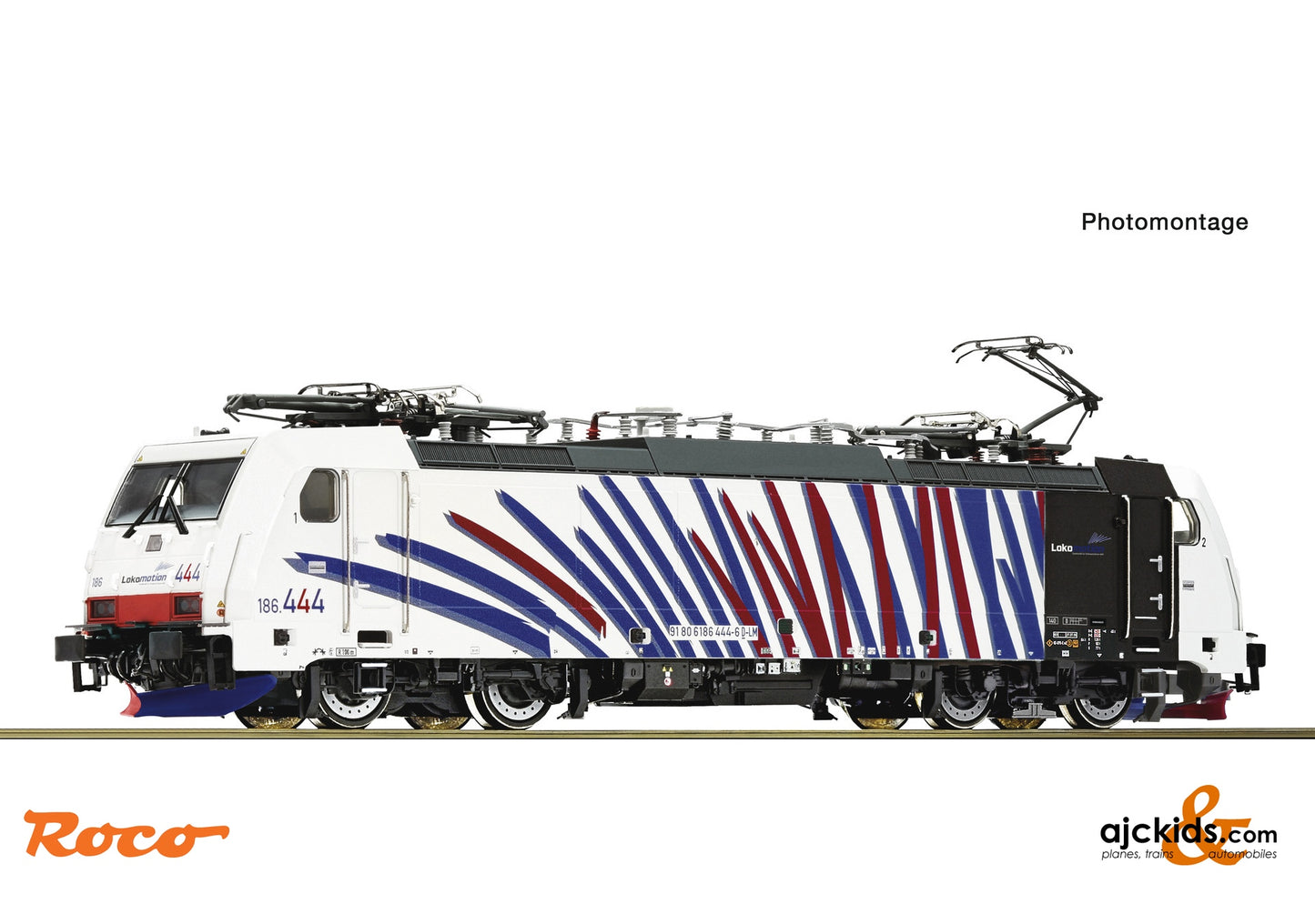 Roco 7500074 - Electric Locomotive 186 4 44-6, Lokomotion, EAN: 9005033067038