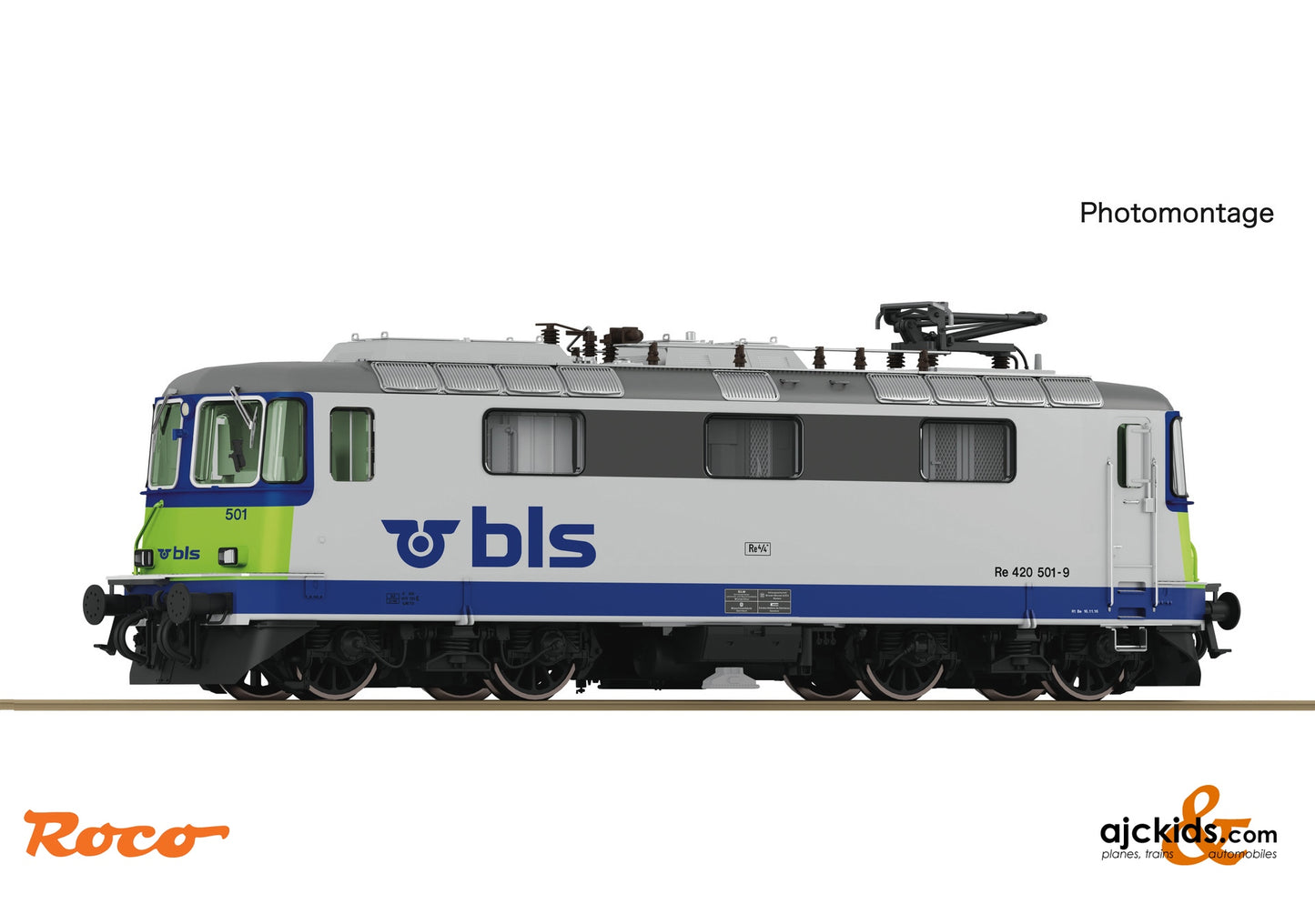 Roco 7510028 - Electric Locomotive 420 5 01-9, BLS, EAN: 9005033065591
