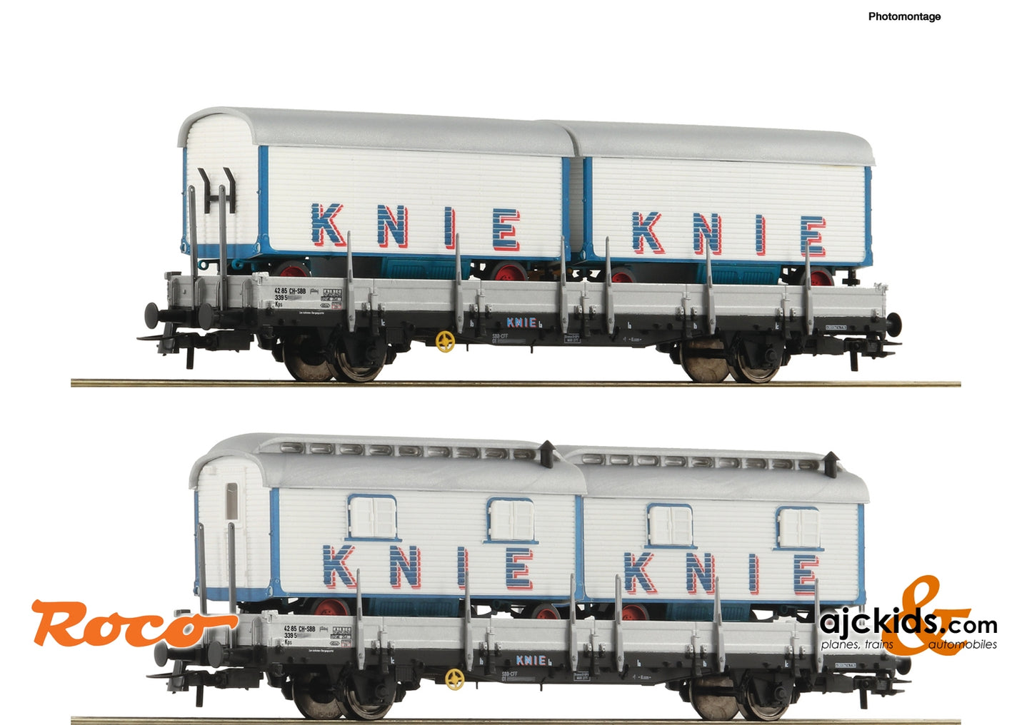 Roco 76064 - 2 piece set 1: "Circus Knie"