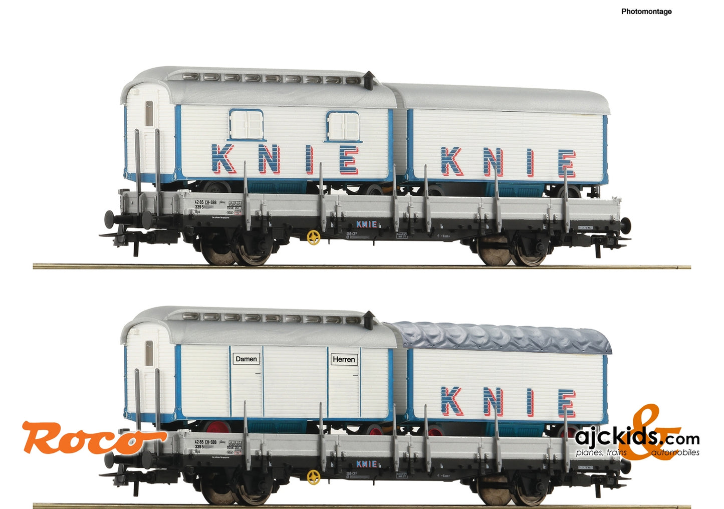 Roco 76065 - 2 piece set 2: "Circus Knie"