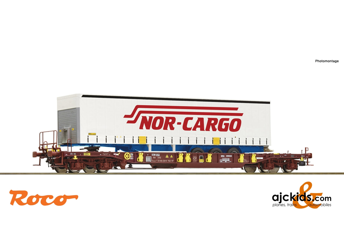 Roco 76222 - Pocket wagon T3 + Nor Cargo