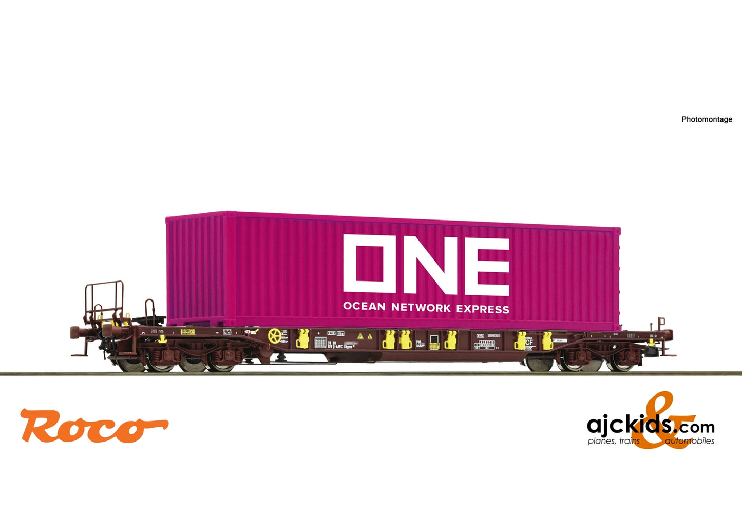 Roco 76234 - Pocket wagon T3 + ONE Container