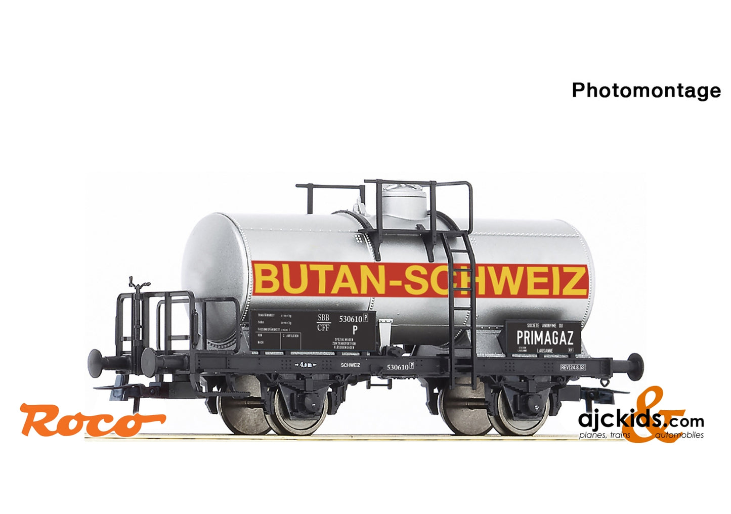Roco 76312 - Tank wagon “Butan-Schweiz”