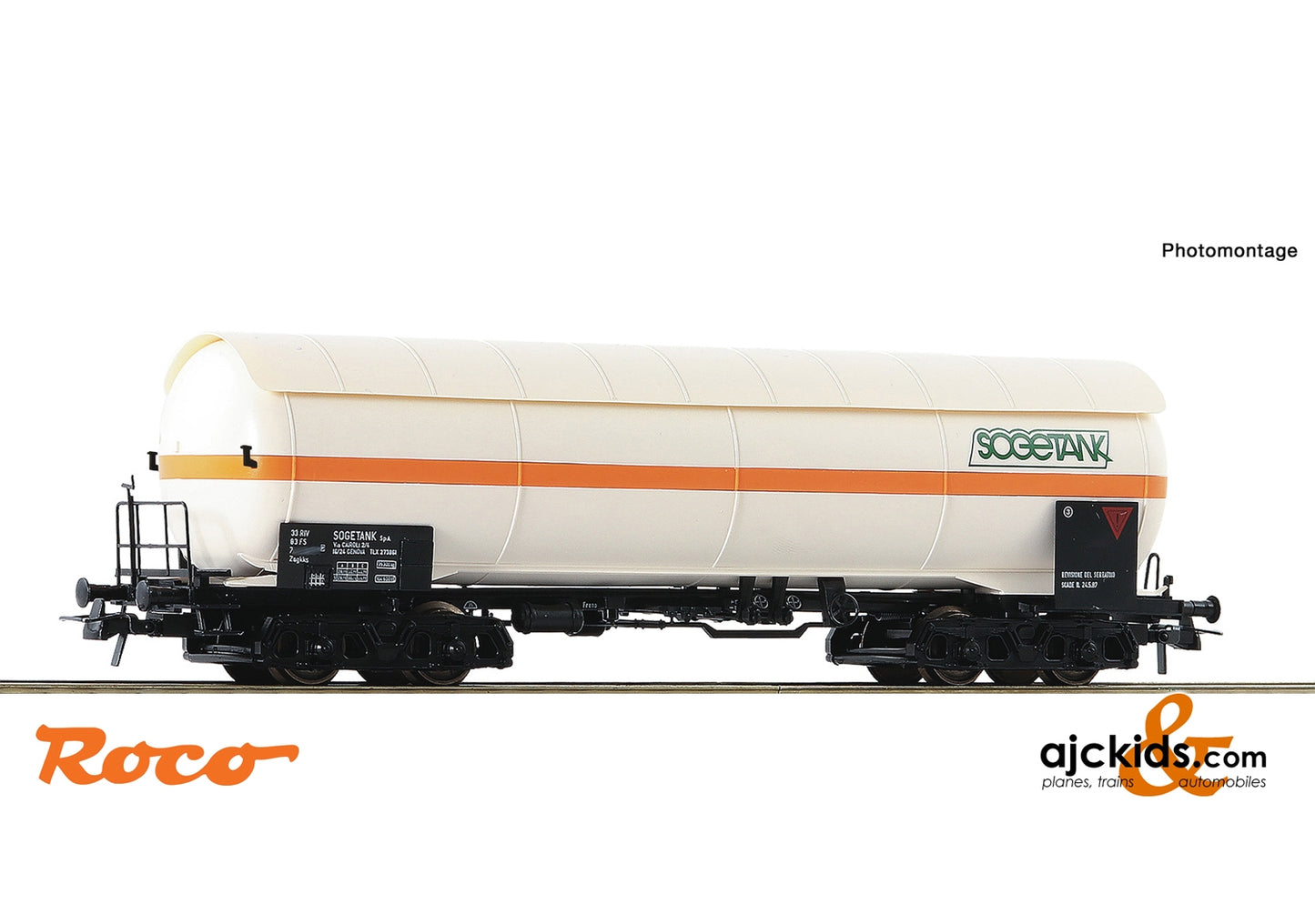 Roco 76385 - Pressure gas tank wagon