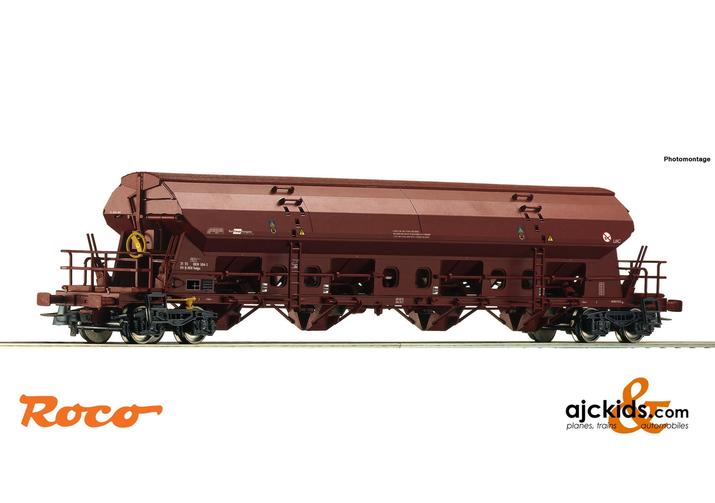 Roco 76404 - Swing roof wagon