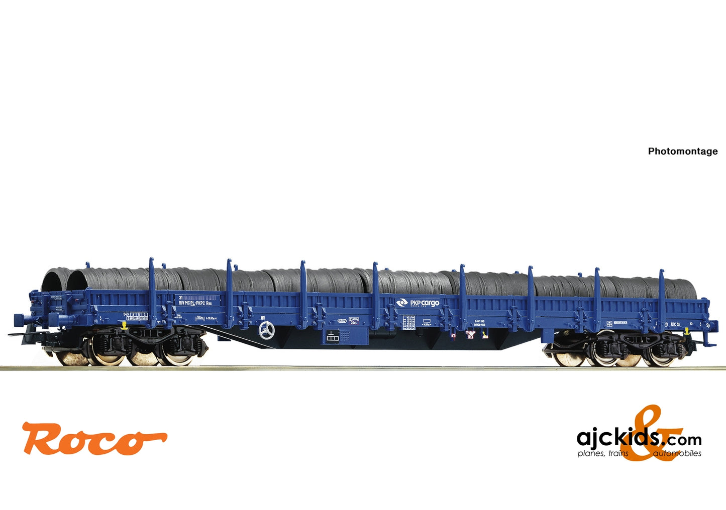 Roco 76590 - Stake wagon