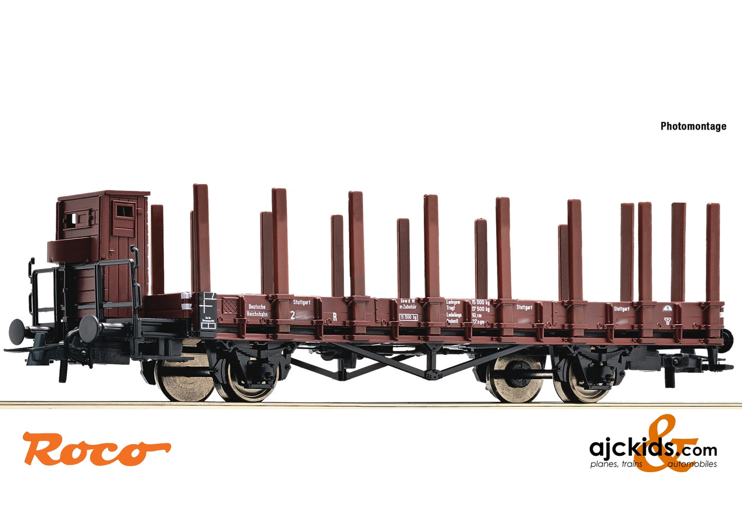 Roco 76869 - Stake wagon