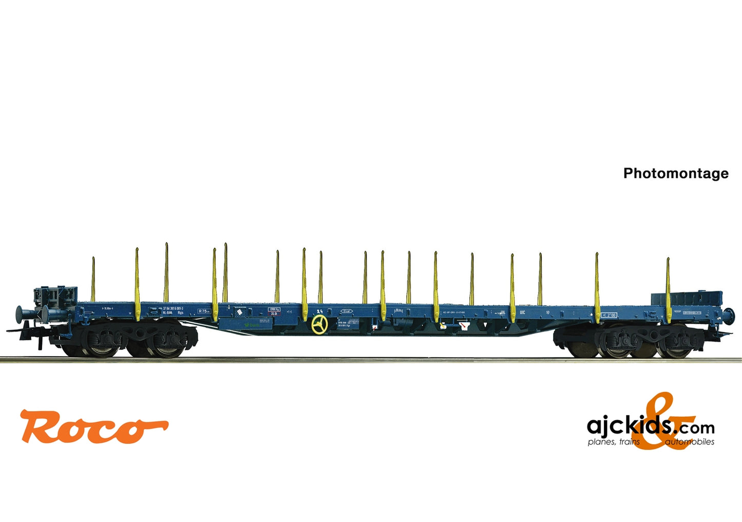 Roco 77683 - Stake wagon