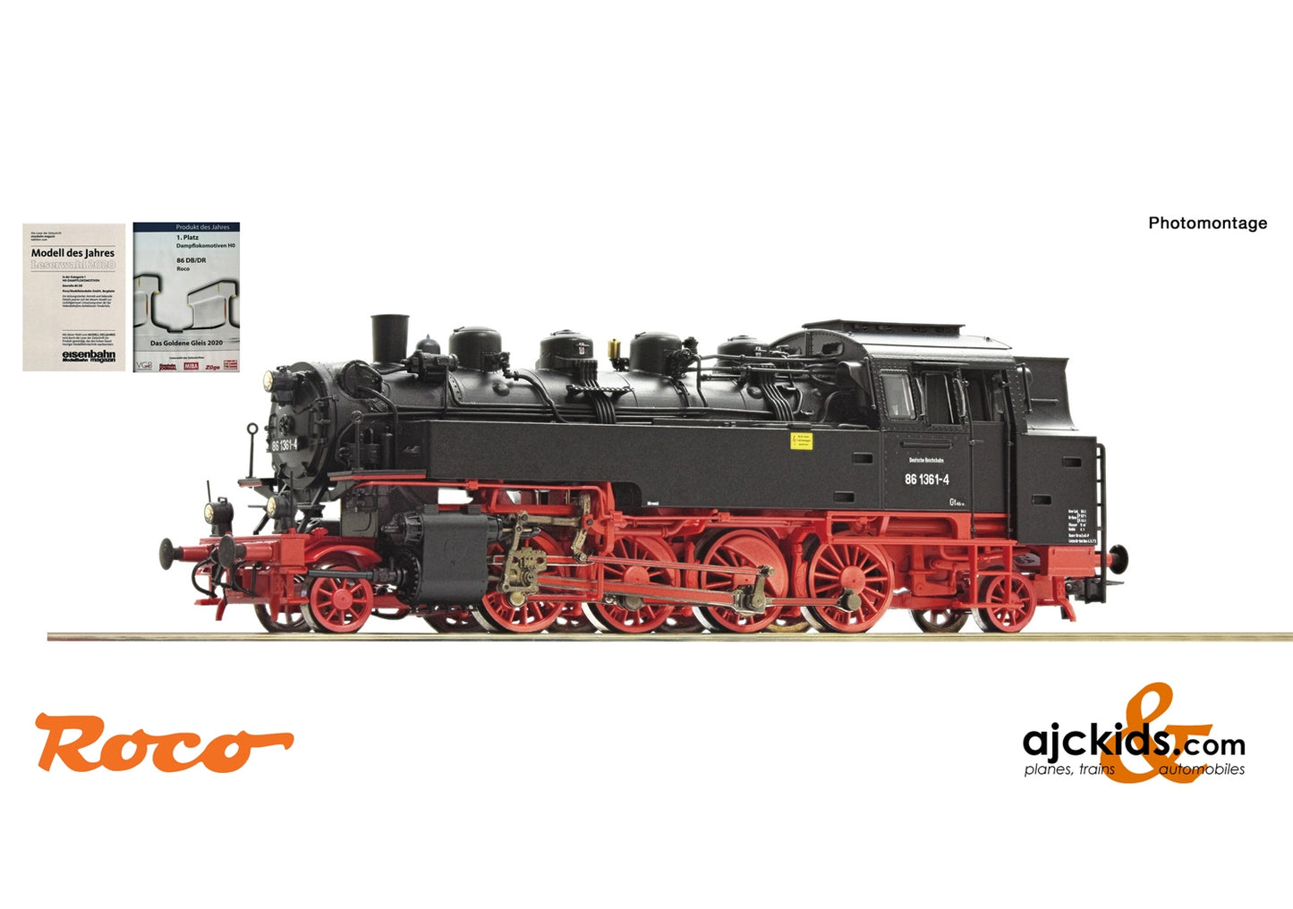 Roco 79033 - Steam locomotive 86 1361-4