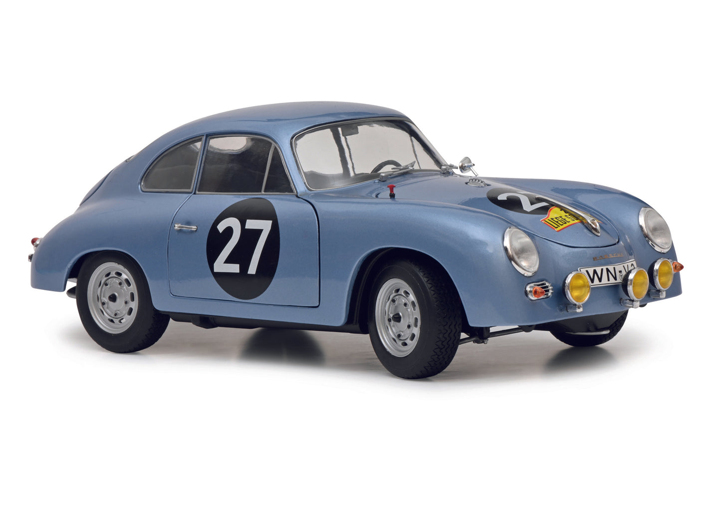 Schuco 450031900 - Porsche 356 Coupe #27 1:18 EAN: 4007864060009, at Ajckids.com, authorized Schuco dealer for the USA.