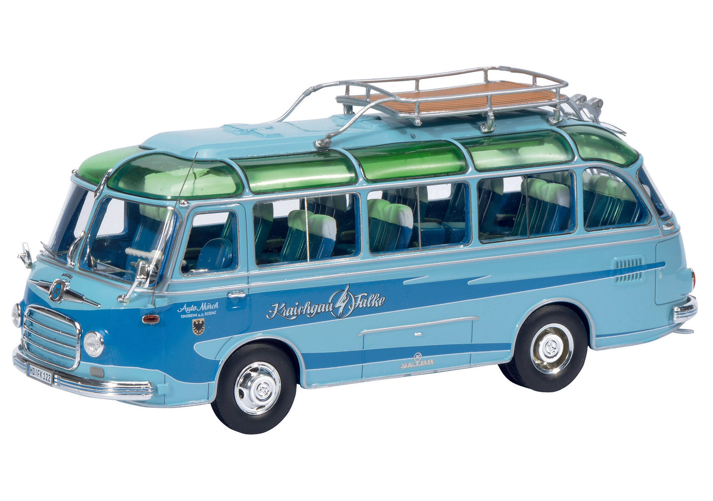 Schuco 450034900 - Setra S6 1:18 EAN: 4007864062461, at Ajckids.com, authorized Schuco dealer for the USA.