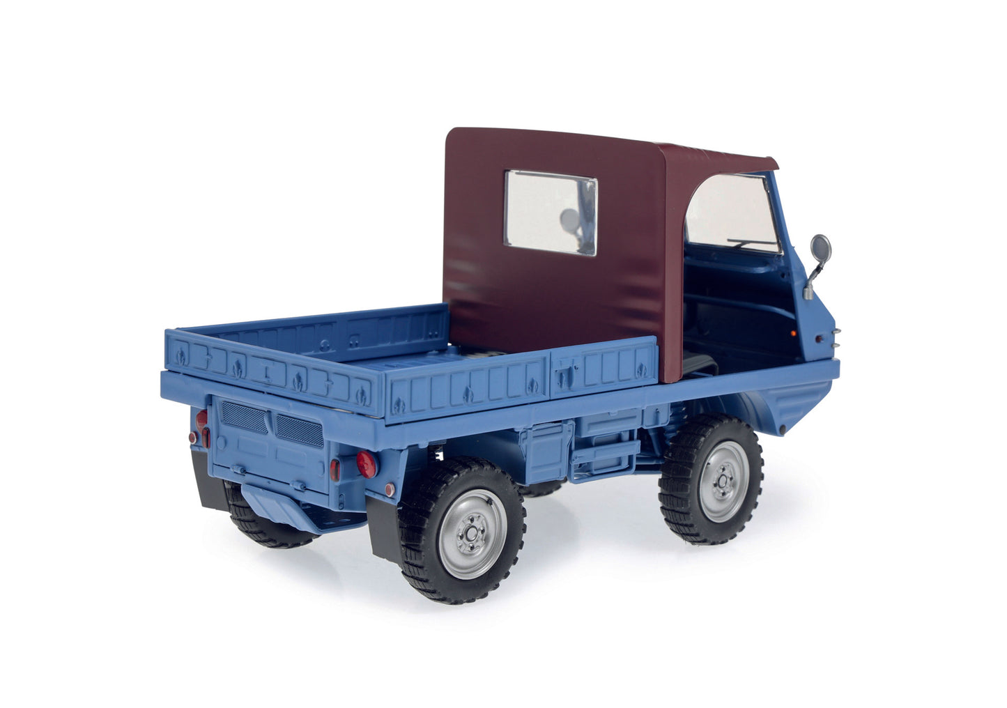 Schuco 450043900 - Steyr Puch Hafl. blue 1:18 EAN: 4007864061815, at Ajckids.com, authorized Schuco dealer for the USA.