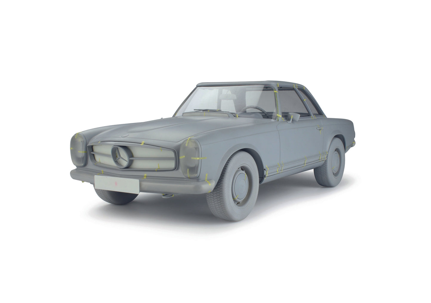 Schuco 450051700 - MB 280SL blue 1:8 EAN: 4007864057146, at Ajckids.com, authorized Schuco dealer for the USA.