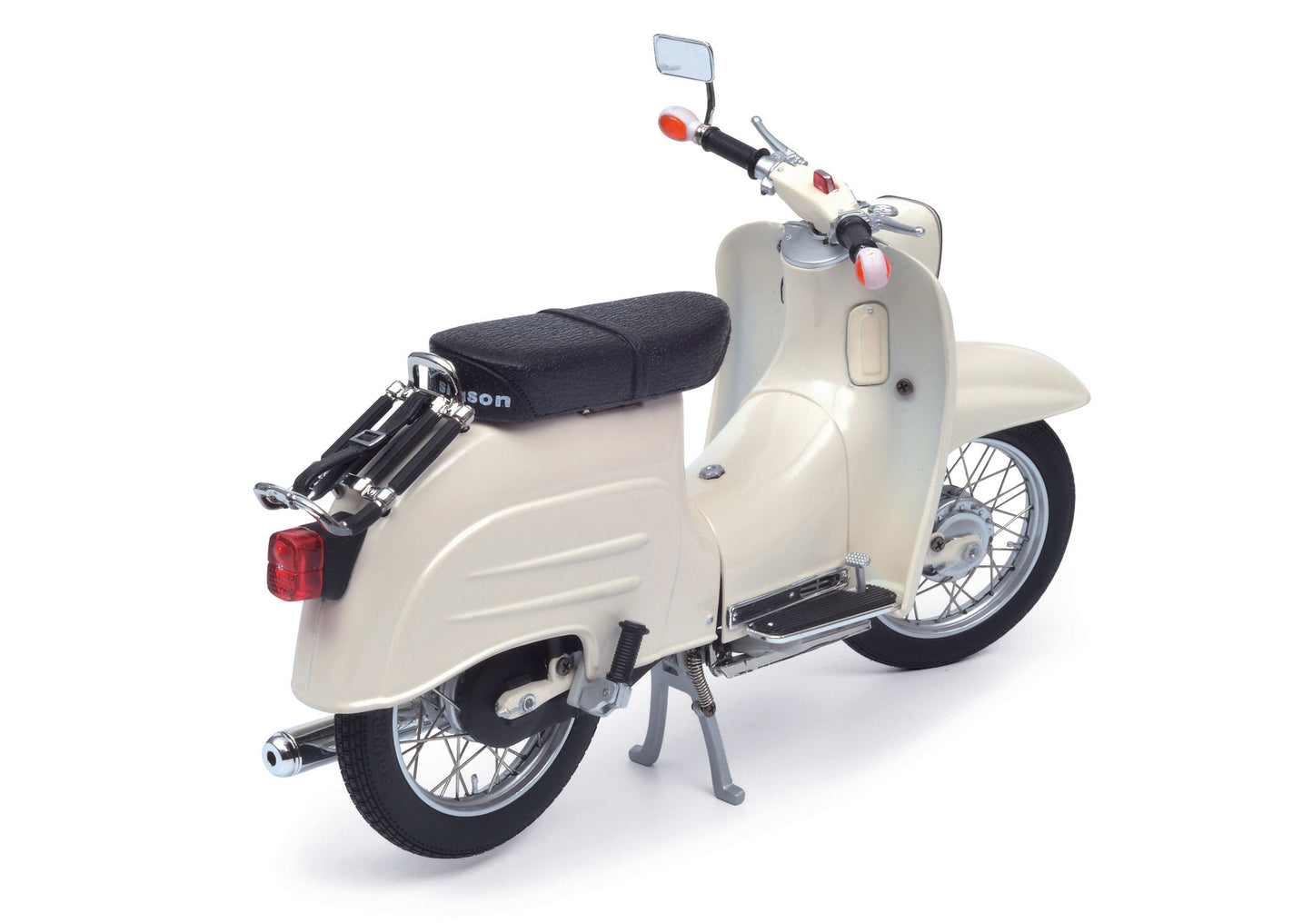Schuco 450091000 - Simson Schwalbe white 1:5 EAN: 4007864061563, at Ajckids.com, authorized Schuco dealer for the USA.