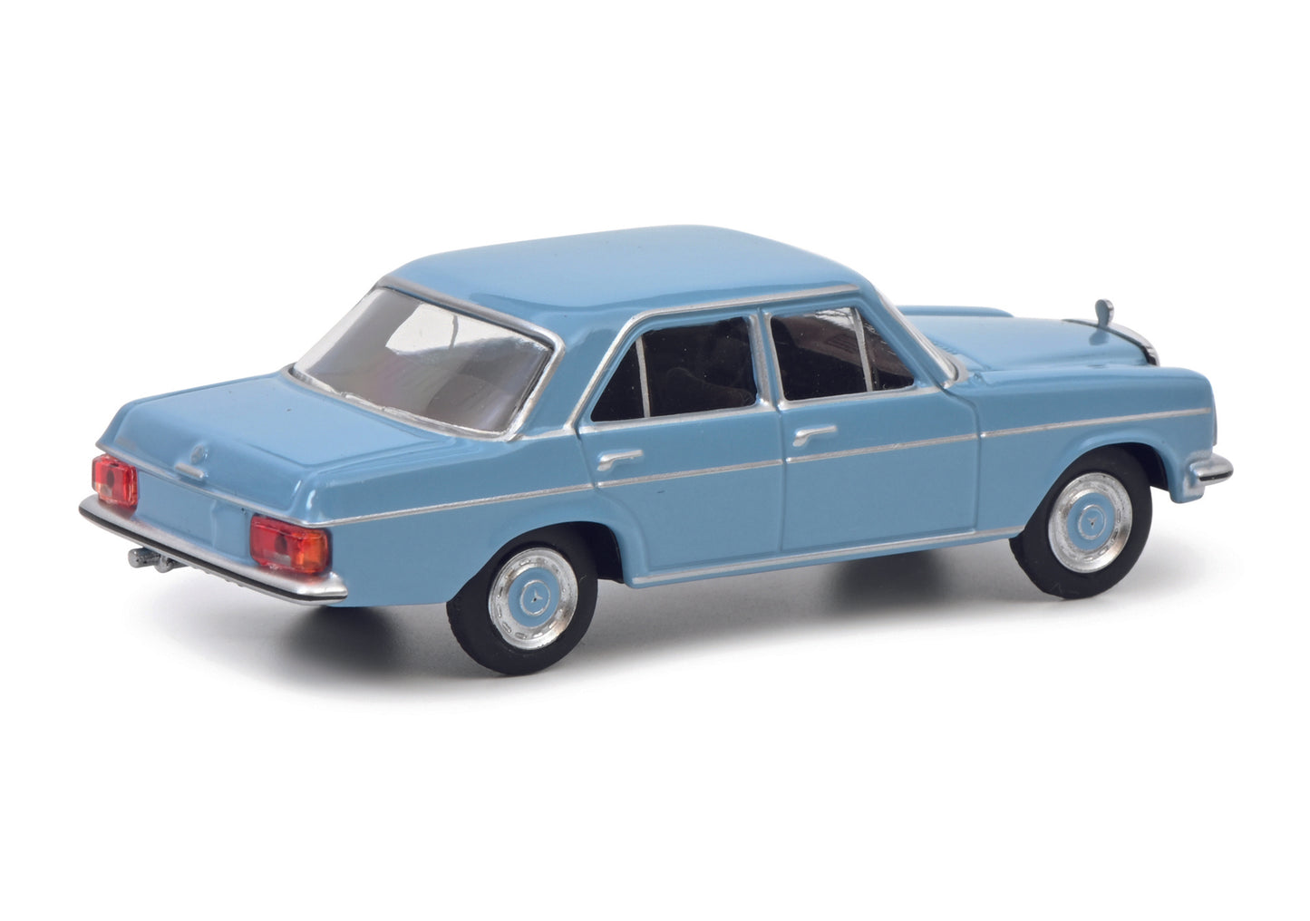 Schuco 452034600 - MB -/8 (200D) blue 1:64 EAN: 4007864060894, at Ajckids.com, authorized Schuco dealer for the USA.