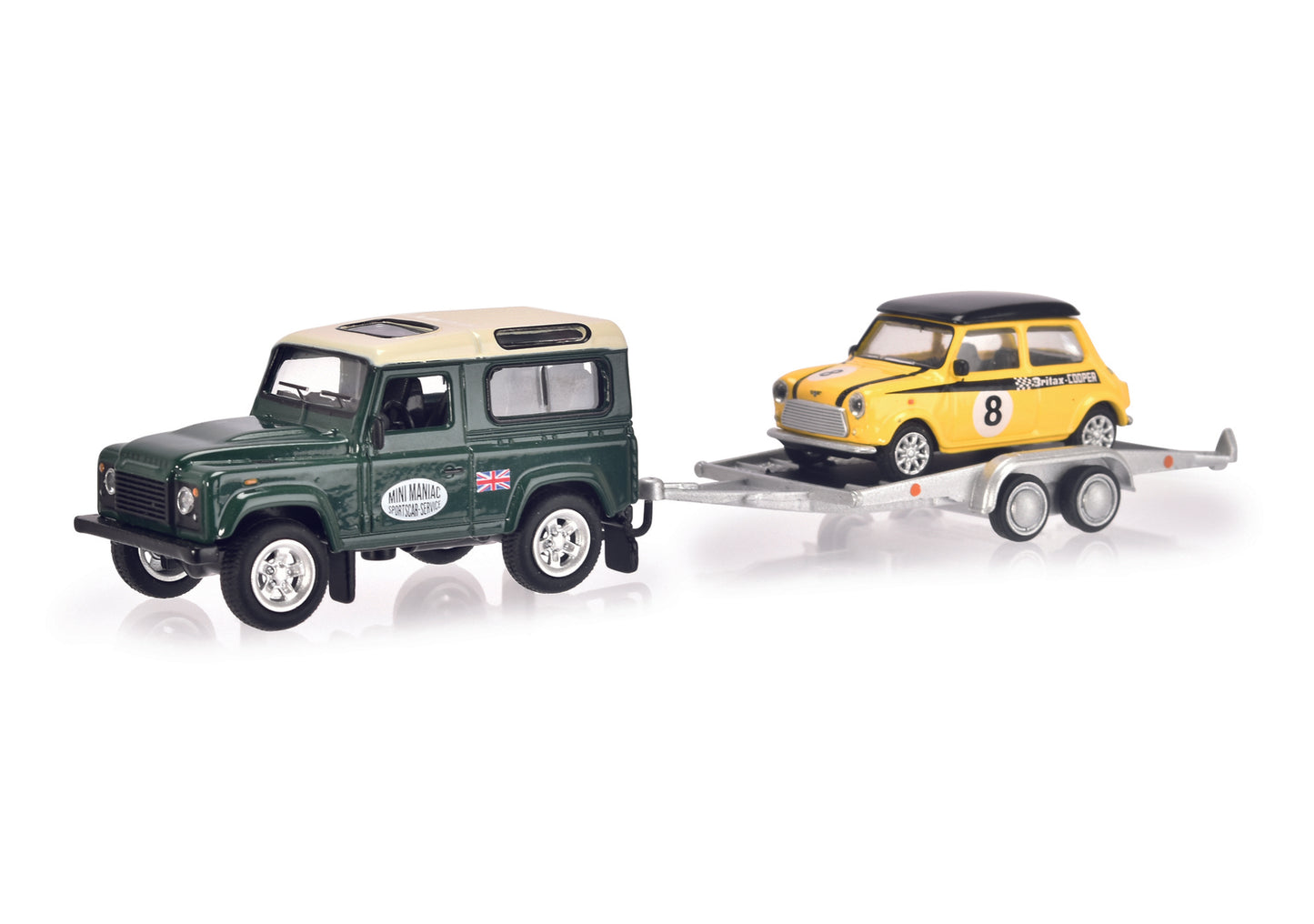 Schuco 452034800 - Land Rover MINI MANIAC 1:64 EAN: 4007864061327, at Ajckids.com, authorized Schuco dealer for the USA.
