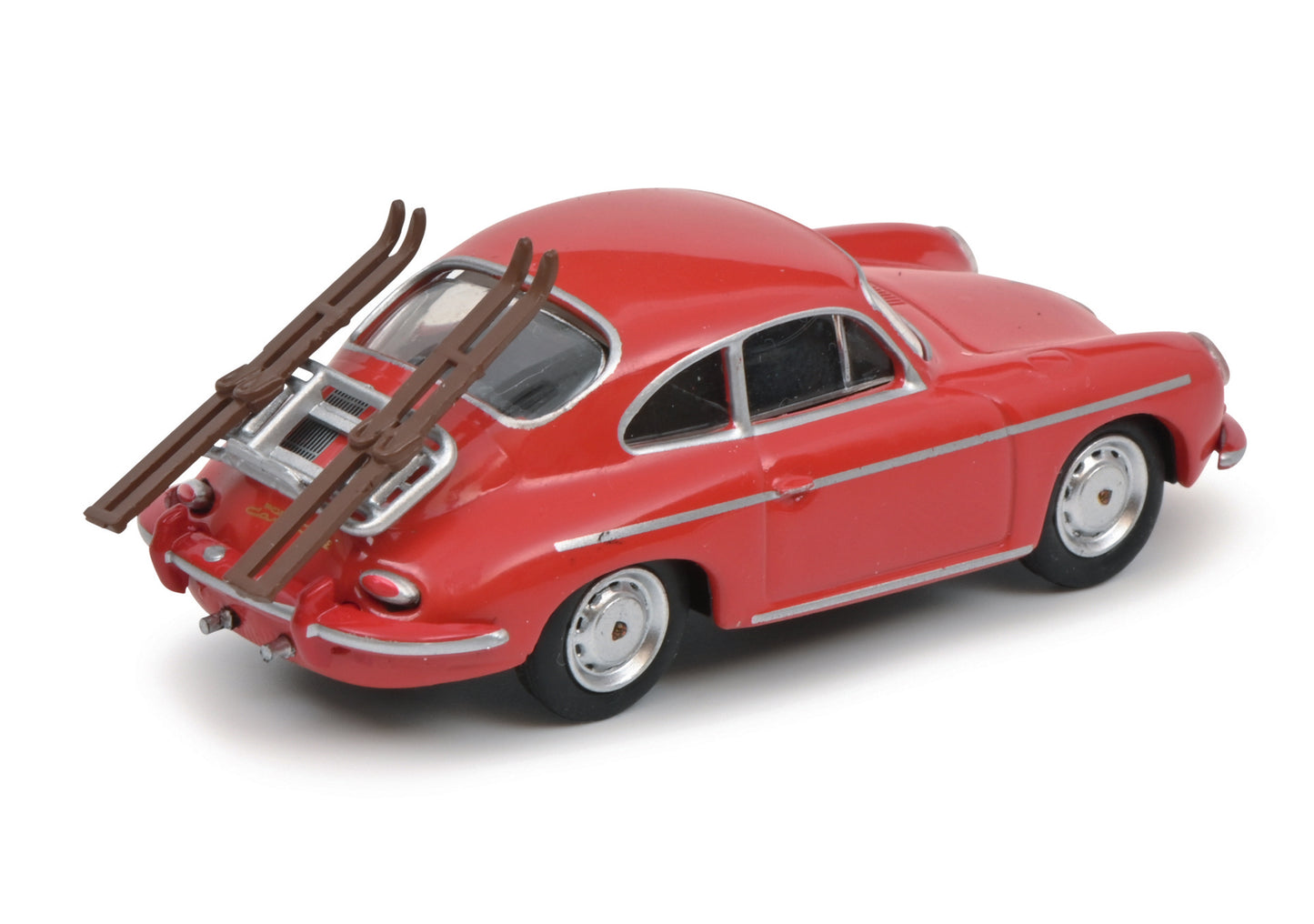 Schuco 452034900 - Porsche 356 SKI-URLAUB 1:64 EAN: 4007864060801, at Ajckids.com, authorized Schuco dealer for the USA.