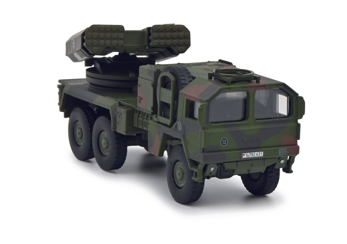 Schuco 452666200 - MAN KAT1 7t. gl. LARS 1:87 EAN: 4007864064816, at Ajckids.com, authorized Schuco dealer for the USA.