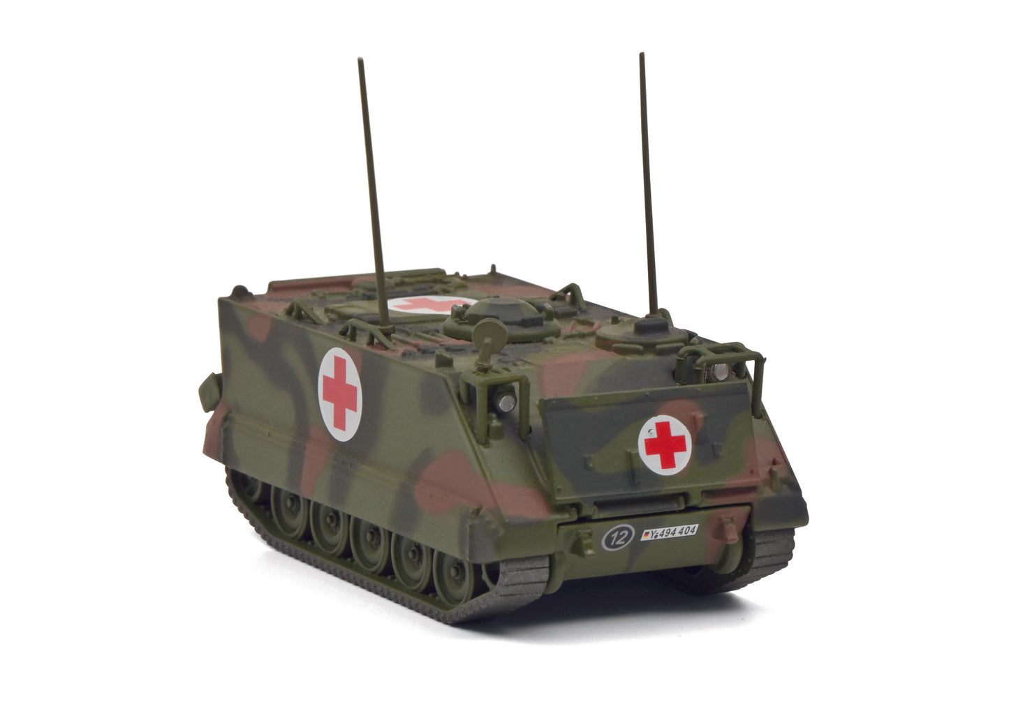 Schuco 452666700 - M113 Sanitätspanzer BW 1:87 EAN: 4007864059621, at Ajckids.com, authorized Schuco dealer for the USA.