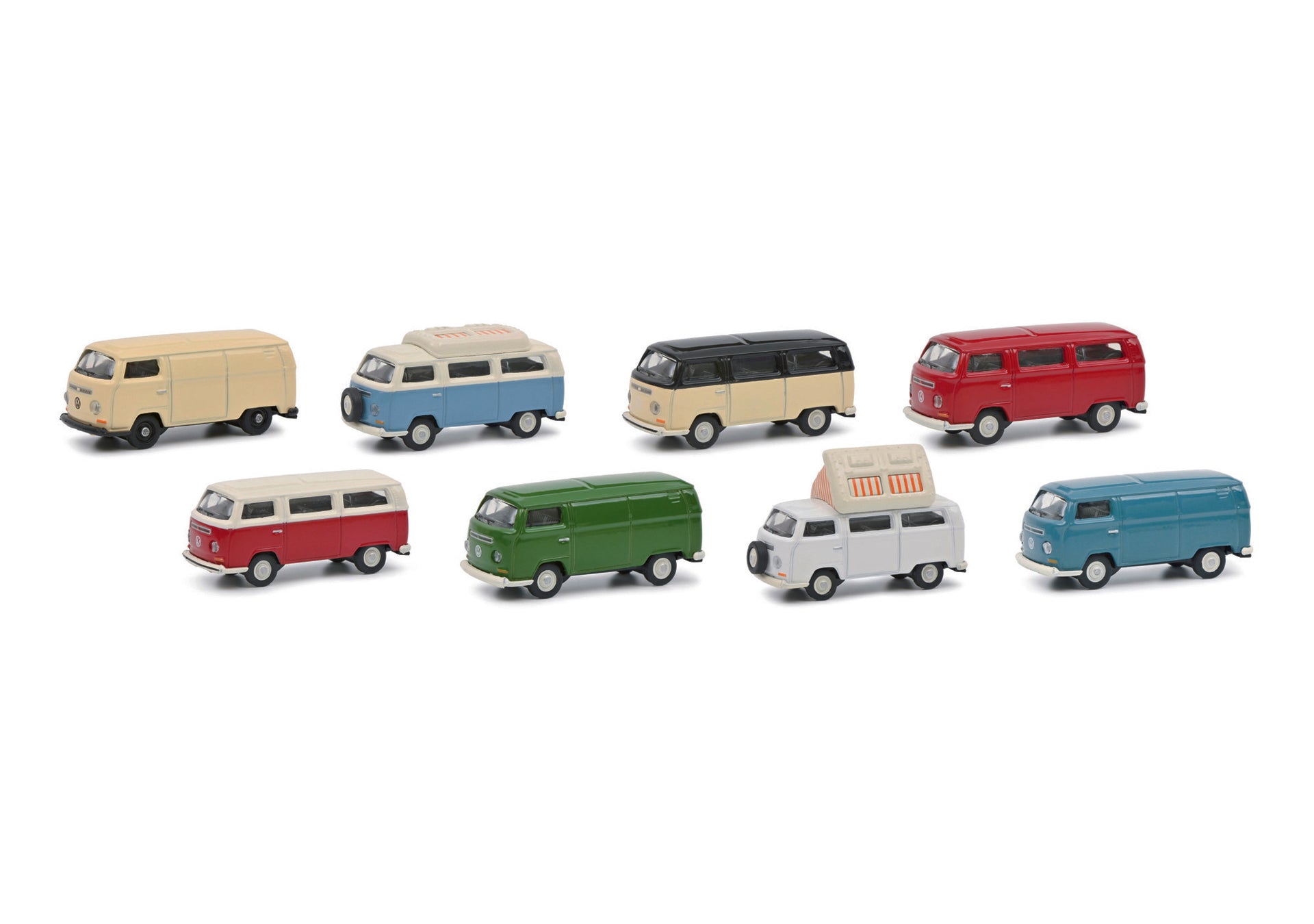 Schuco 452668500 VW T2 Ladegut Set 1:87 – Ajckids