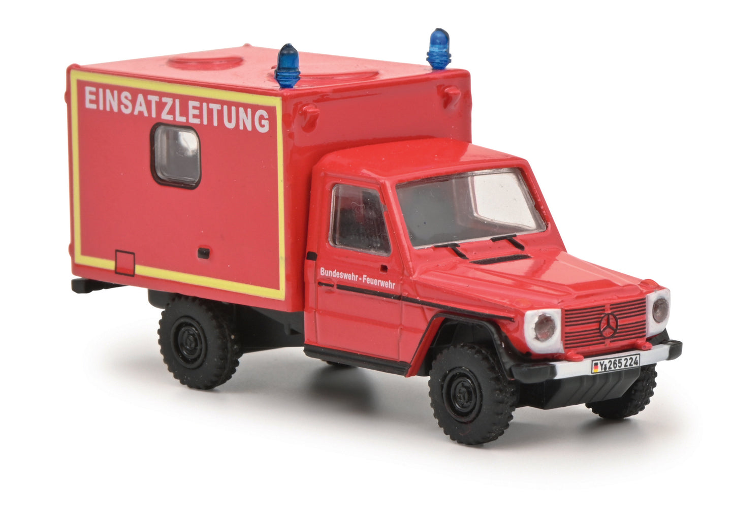 Schuco 452668700 - MB G Feuerwehr red 1:87 EAN: 4007864059409, at Ajckids.com, authorized Schuco dealer for the USA.