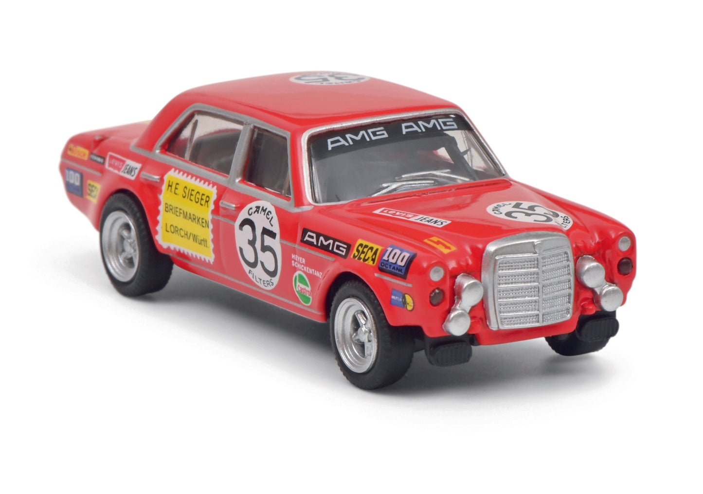 Schuco 452669400 - Mercedes 300 SEL #35 1:87 EAN: 4007864064120, at Ajckids.com, authorized Schuco dealer for the USA.