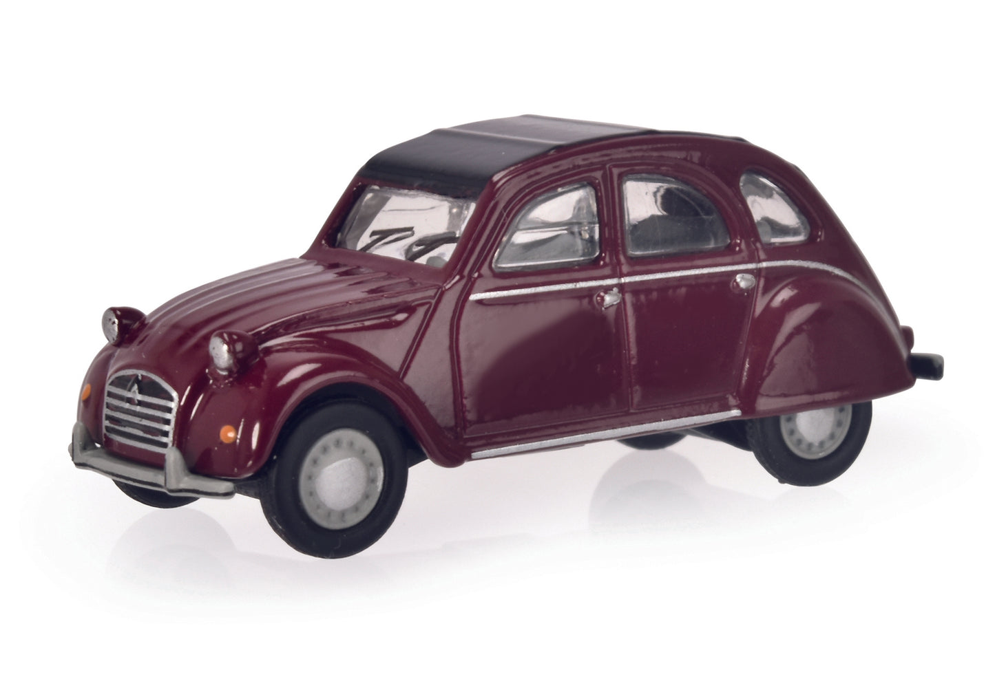Schuco 452670000 - Citroën 2 CV red 1:87 EAN: 4007864063345, at Ajckids.com, authorized Schuco dealer for the USA.