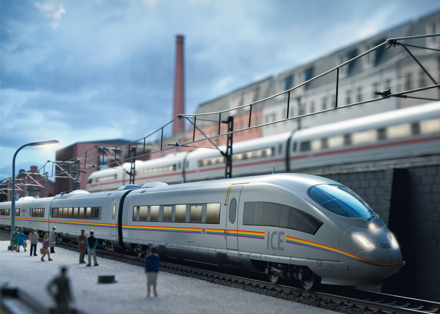 Trix 22784 - ICE 3 Railbow, 5-teilig, DB AG, Ep.VI