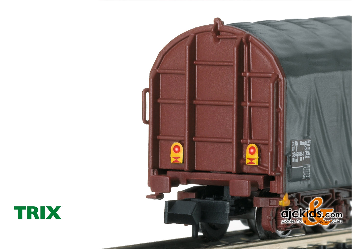 Trix 15115 - Sliding Tarp Car Set