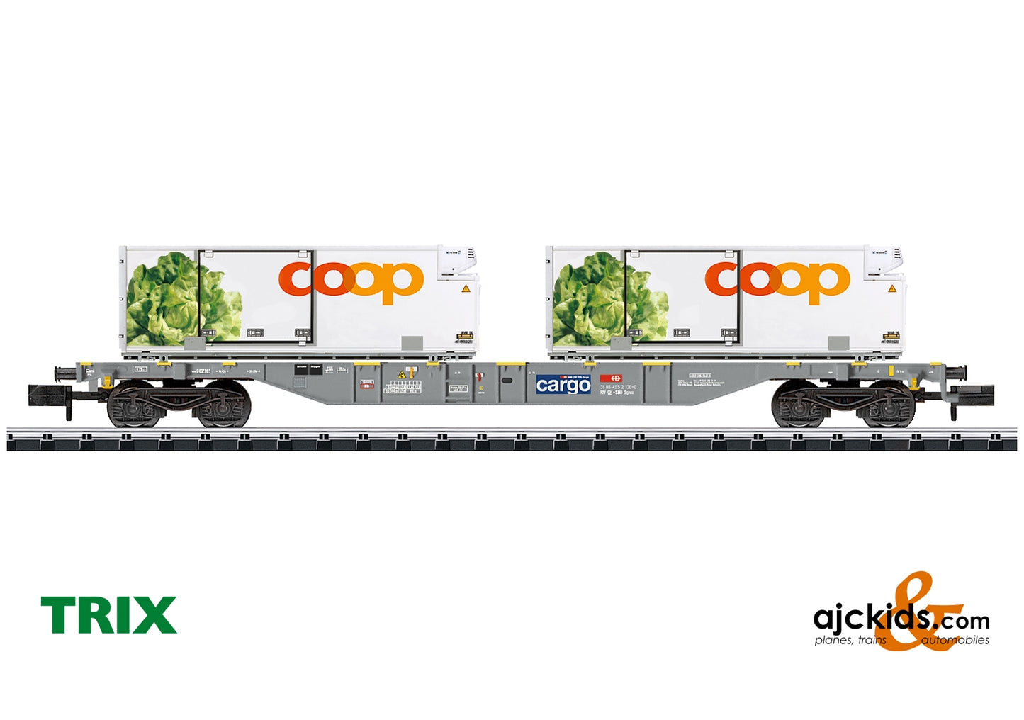 Trix 15470 - Coop® Container Flat Car