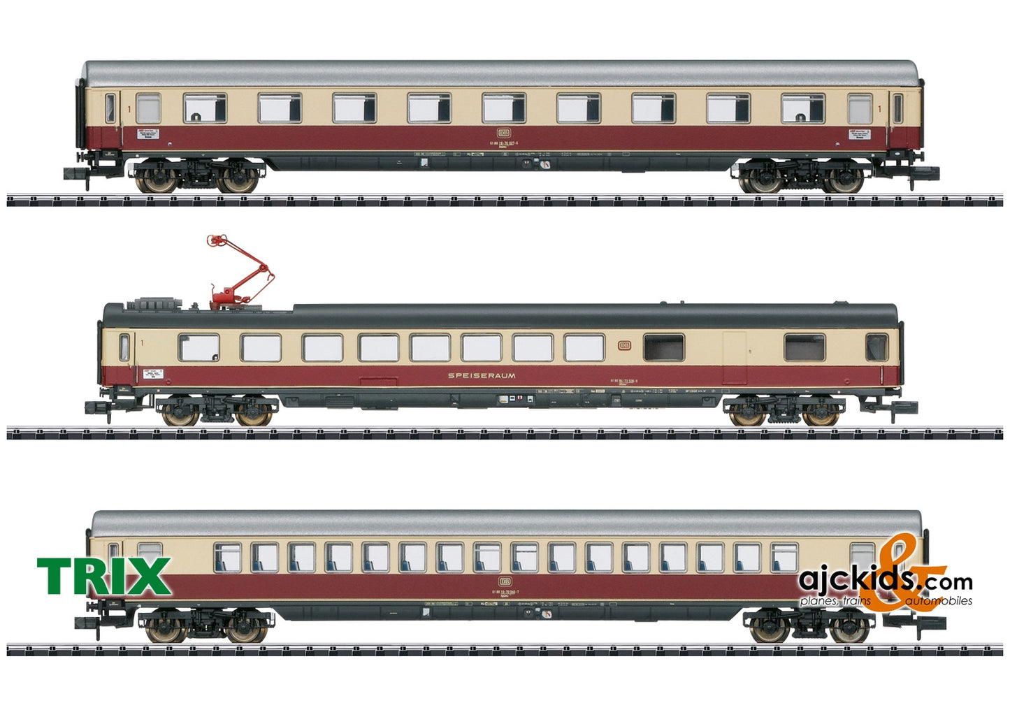 Trix 18214 - IC 142 Germania Car Set