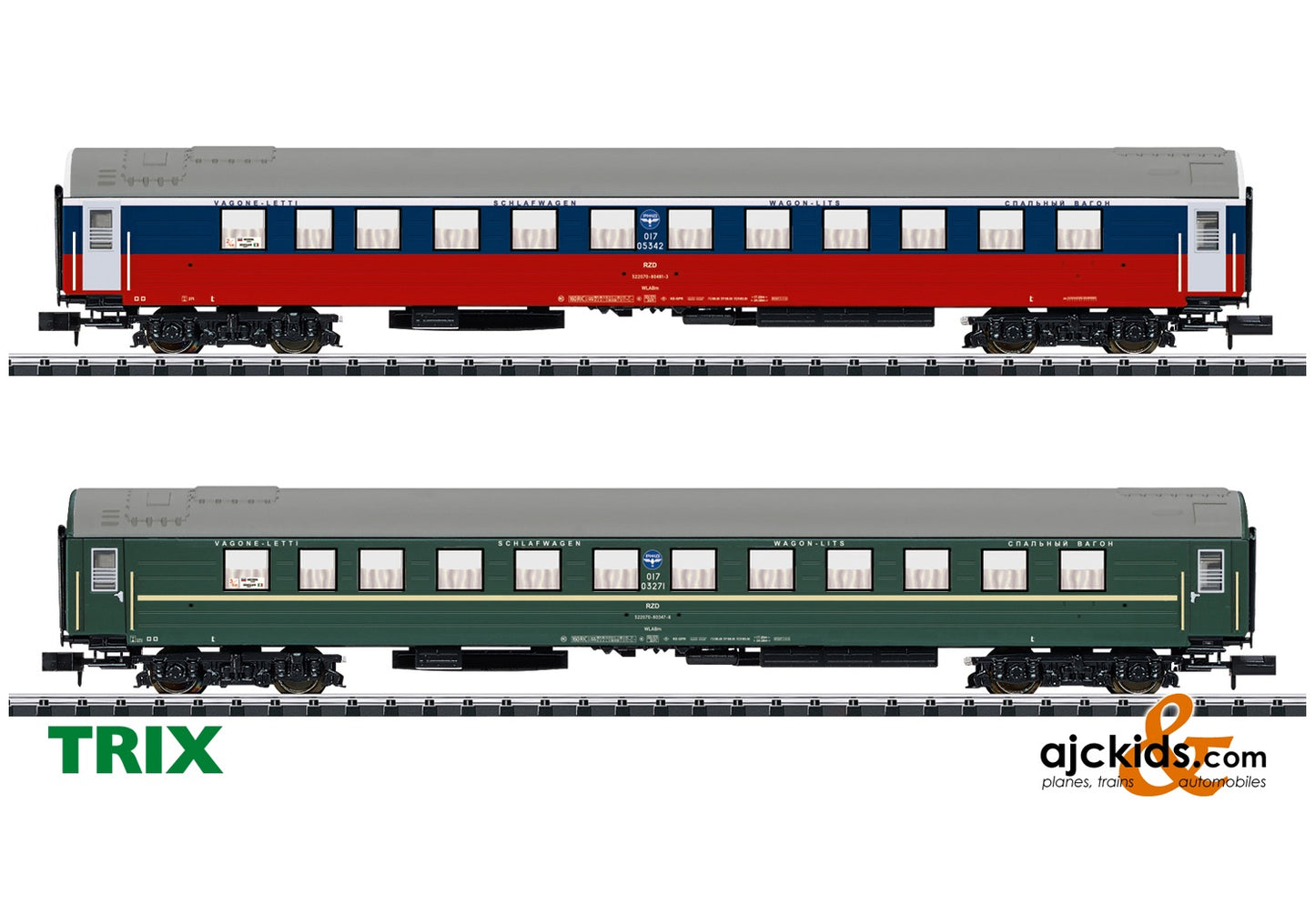 Trix 18252 - EC Venezia Car Set Part 1