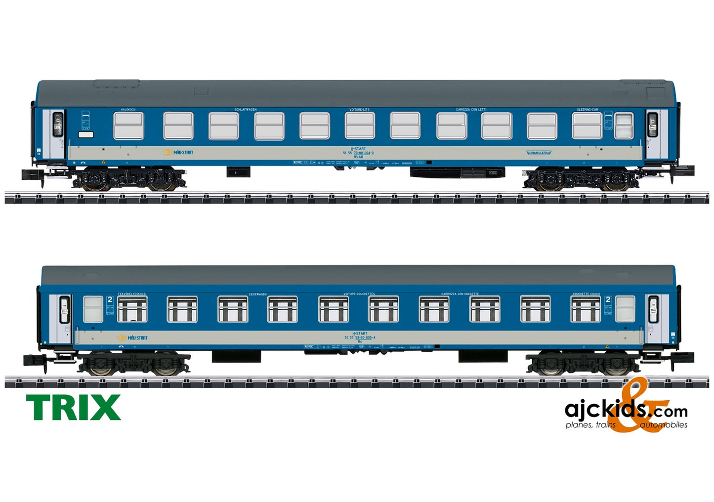 Trix 18253 - EC Venezia Car Set Part 2
